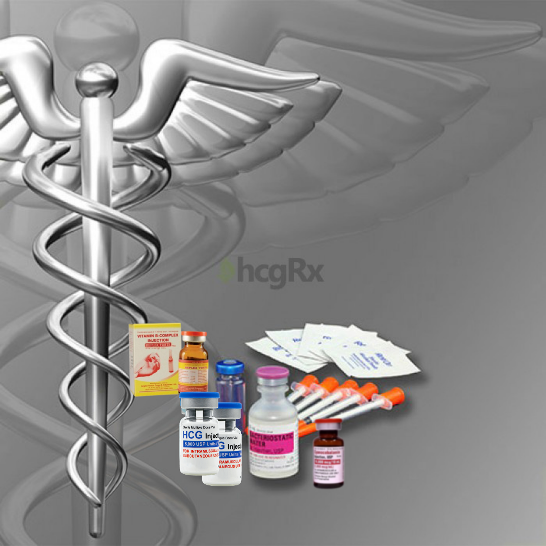 Hcg Injection Kit ULTRA COMBO: 53 Day HCG Kit